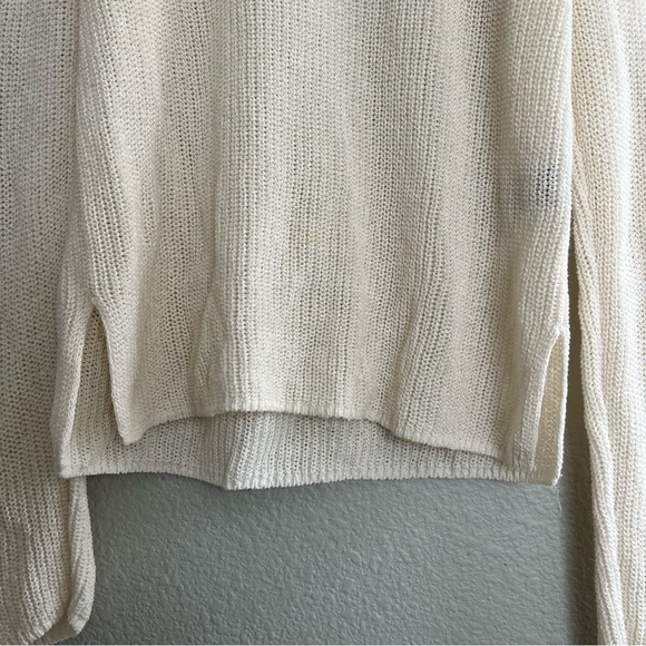 J. McLaughlin linen blend lightweight sweater - Picture 2 of 6